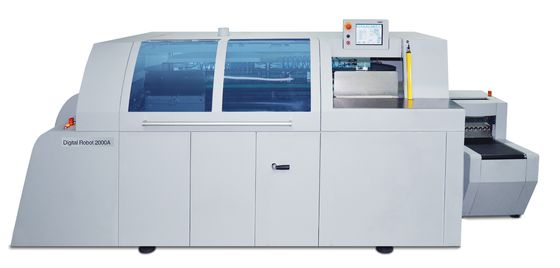 2000A Digitale boeklijmbindemachine met 4 klemmen