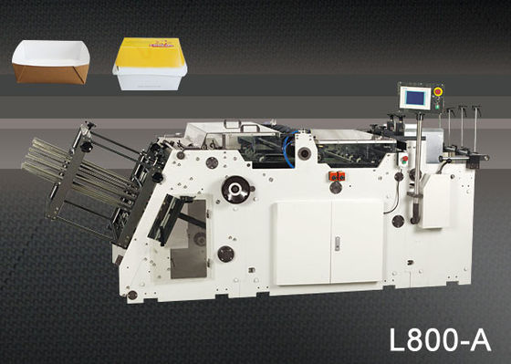 Onmiddellijk Voedseldocument Vakje die Machine maken het Oprichten van Machine kartonneren