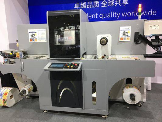 50M/Min Foil Stamping Varnishing Digital-Etiketversterker 288mm Breedte