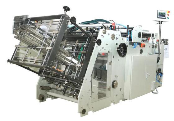 Machine voor het maken van golfpapierdoosjes Fast Food Box Machine 200pcs/min