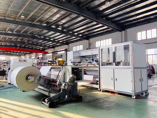 ECOO-T1400FA Schachtloze hydraulische laadmachine voor het snijden van thermisch papier