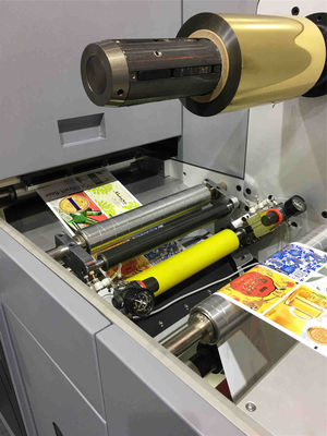 Digitaal label Braille lak drukmachine voor koudfolie
