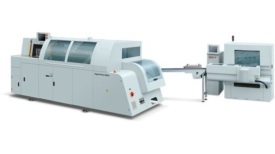 Bindende Machine Op bestelling 2000c/h van het druk de Digitale Boek met 4 Klemmen