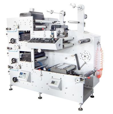 Van de de Drukmachine van het Flexo Kleverige Etiket het Aluminiumdocument Drukpersmachine