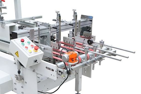 300m/Min Corrugated Paper Box Making-Machine die het Lijmen vouwen
