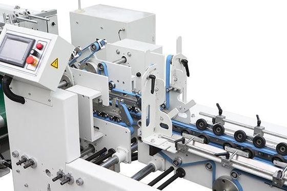 300m/Min Corrugated Paper Box Making-Machine die het Lijmen vouwen