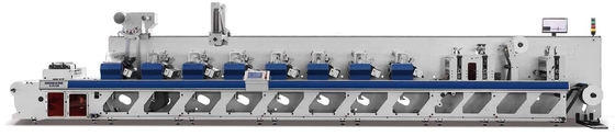80m/Min Adhesive Flexographic Printing Machine met het Vernissen