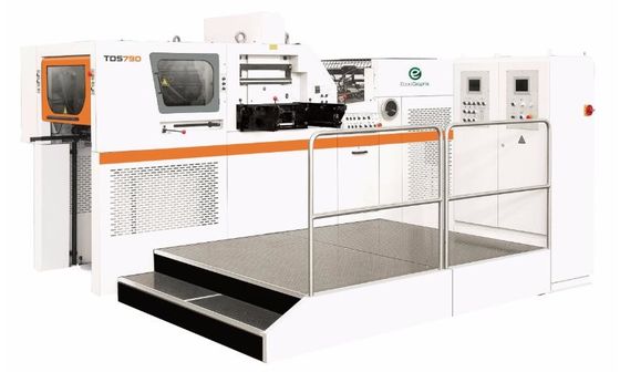 760×520mm foliedruk matrijzensnijmachine voor karton reliëf
