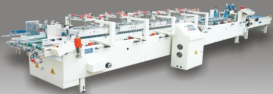 280m/min document Vakje die tot Machine maken Automatische het Voeden 4 Hoekomslag Gluer