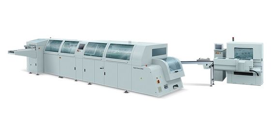 Van het het Werkschemaboek van 1600 Cycles/H de Naadloze Bindende Machine met 4 Klemmen