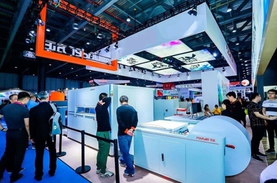 Digitale inkjetprinter met een breedte van 540 mm 600 dpi*1200 dpi 100 m/min