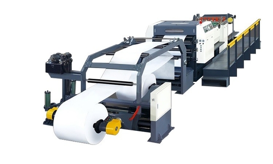 GM-1400 High Precision High Speed Single Knife Paper Cutter Slitting Rewinding Machine