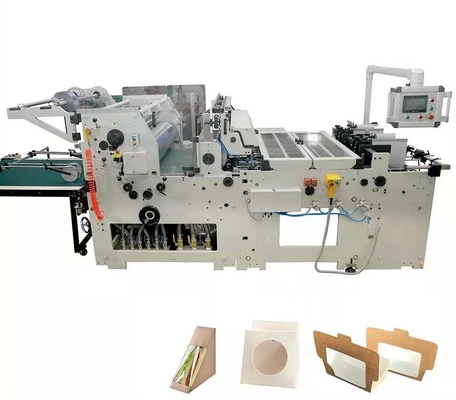 4kw Automatische Film Lamineren Venster Patching Machine Voor Doos