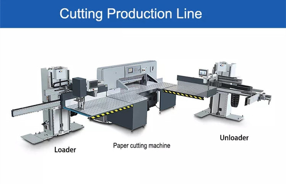 Automatische Guillotinedocument Snijmachine/Productielijn 45 Cycli/min