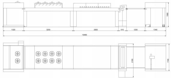 Document die Algemene Deklaag UV het Vernissen Machine 1200mm oppoetsen Twee Torens