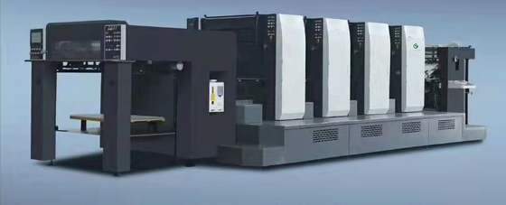 A2 4Colors compenseren Blad Fed Printing Machine 12000shipping en behandeling met UV