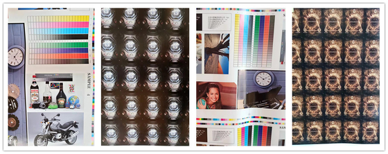 A2 4Colors compenseren Blad Fed Printing Machine 12000shipping en behandeling met UV